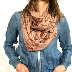 Bicycle infinity scarf